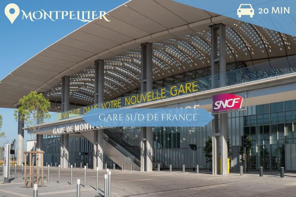 041 - Studio Le Chateau D'O, Appart 4Pers, Parking, Proche Faculte De Medecine モンペリエ エクステリア 写真