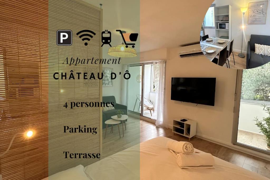 041 - Studio Le Chateau D'O, Appart 4Pers, Parking, Proche Faculte De Medecine モンペリエ エクステリア 写真